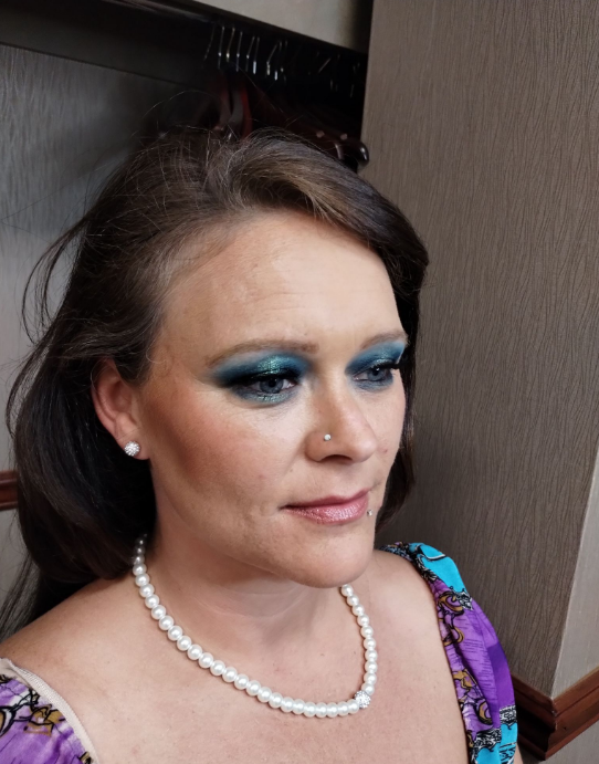 Fashion Show Makeup Model