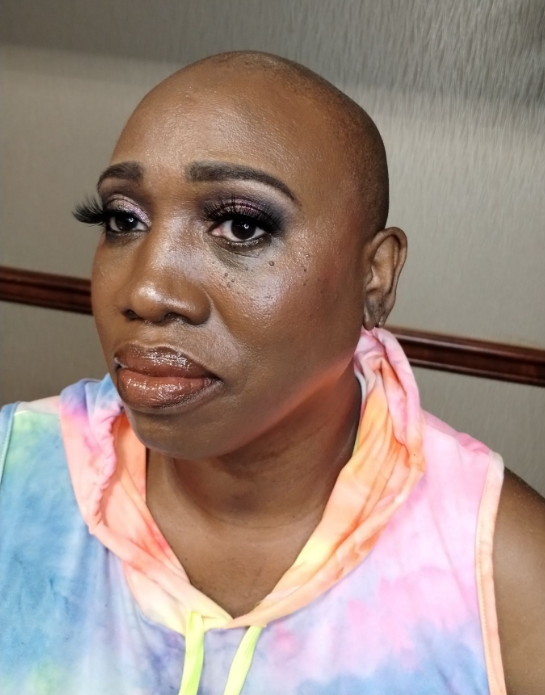 Fashion Show Makeup Model