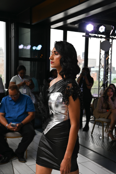 Fashion Week Makeup Model