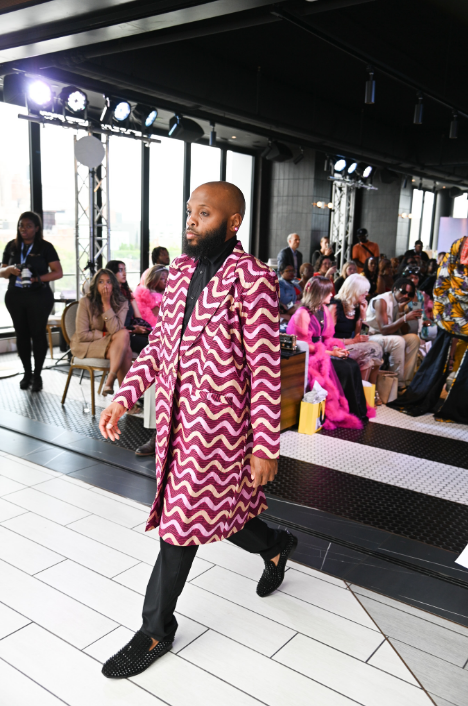 Fashion Week Makeup Model